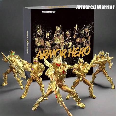 Armor Hero Golden Limited Edition Collectible Articulated Figure 15th ...