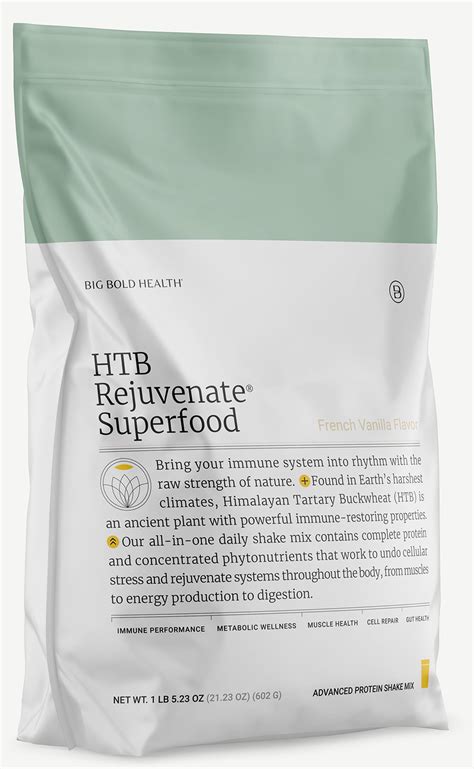 Buy BIG BOLD HTB Rejuvenate Superfood Advanced Protein Shake Mix ...