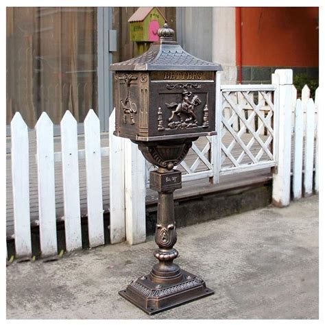 Buy Wall- Mailbox Mailbox Magazine Newspaper Mailboxes Cast Aluminum ...