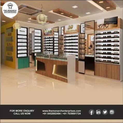 Optical Showroom Designing Interior with 3D - Optical Showroom ...