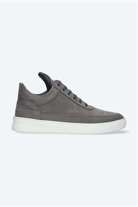 Filling Pieces sneakersy skórzane Low Top Ripple Nubuck 25122842002 ...