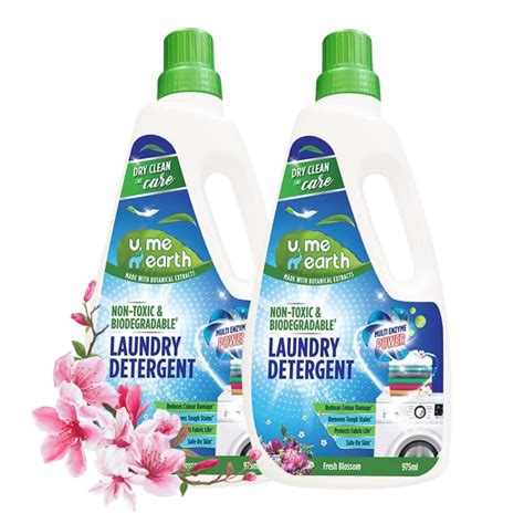 U Me n Earth Liquid Laundry Detergent Cleaner | Natural & Plant Derived ...