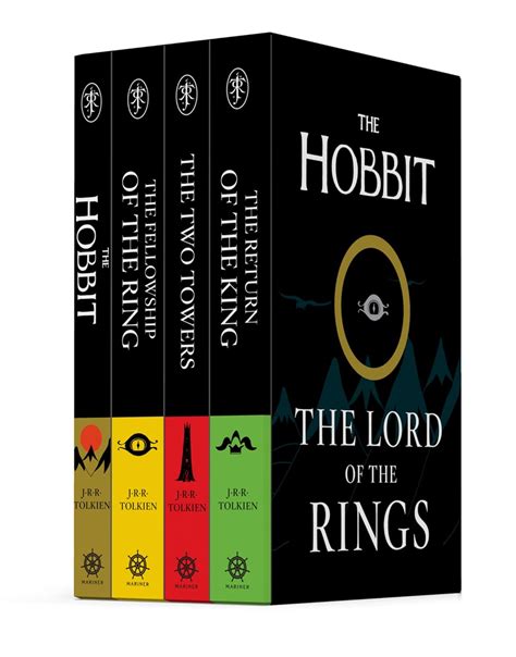 The Hobbit and The Lord of the Rings: Tolkien, J.R.R.: 9780547928180 ...