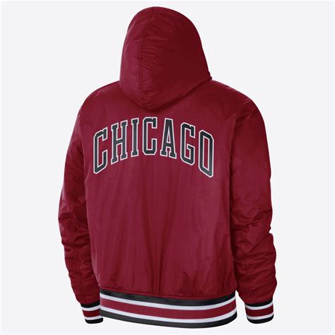 Nike NBA Chicago Bulls Courtside City Edition Full-Snap Jacket