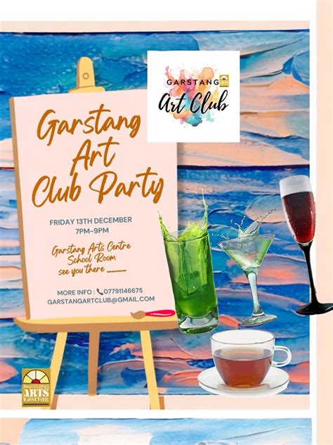 Join us Xmas Paint Party @Garstang Art Club @ Garstang Arts Centre ...