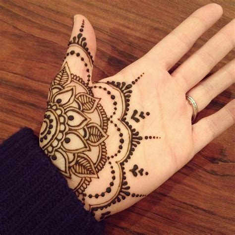 easy henna designs for beginners palm