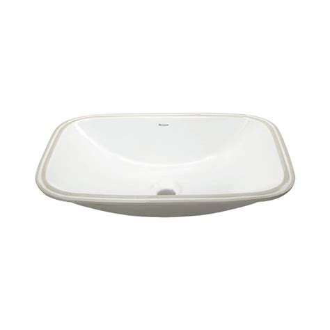 Parryware - Under Counter Rectangle White Wash Basin - Maestro - C0425 ...