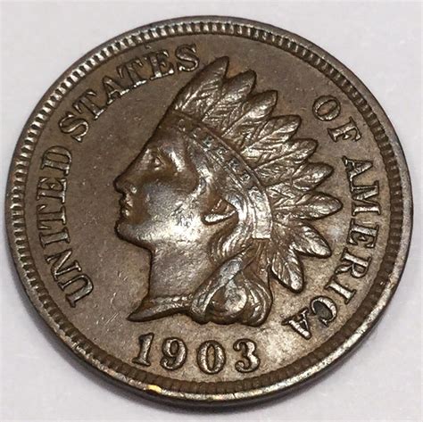 1903 Indian Head Penny Beautiful High Grade Coin | Property Room