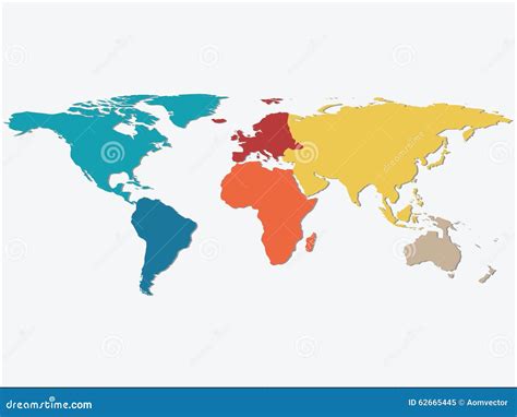 Continent Map 的图像结果
