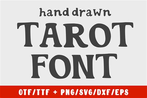 Tarot Font SVG PNG Printable Divination New Age For Shirts | Etsy