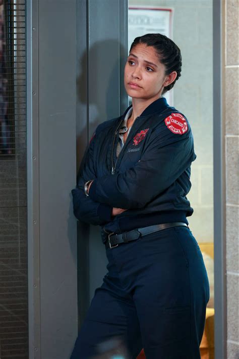 CHICAGO FIRE -- "Nemesis" Episode 1109 -- Pictured: Miranda Rae Mayo as Stella Kidd -- (Photo by ...