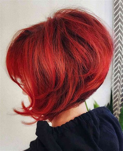 Rihanna Red Bob Hairstyles