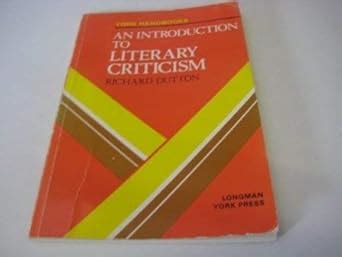 Buy An Introduction to Literary Criticism (York Handbooks S.) Book ...
