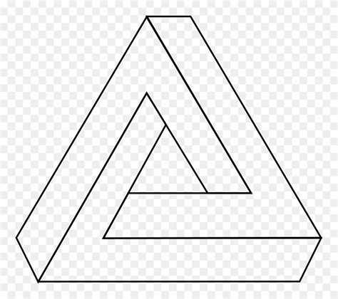 Image result for Impossible Triangle Vector