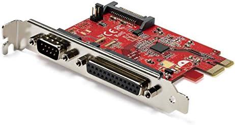 StarTech.com PCIe Card with Serial and Parallel Port - PCI Express ...