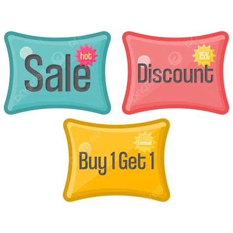 Discount Sale Buy One Get Design, Sale, Discount, Buy 1 Get 1 PNG and Vector with Transparent ...