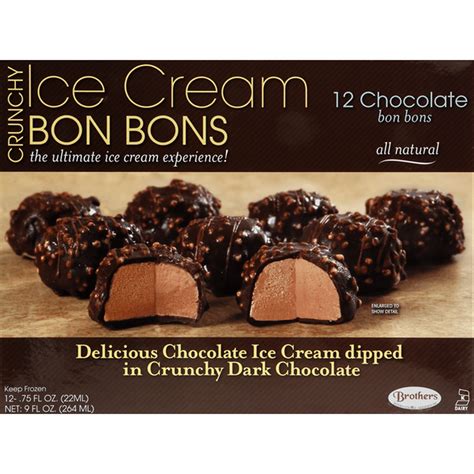 Brothers Bon Bons, Ice Cream, Chocolate (12 each) Delivery or Pickup ...