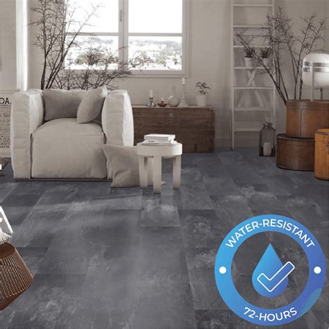 Laminate Floor Tile Effect