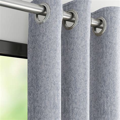 Buy D'DECOR Ambition Blue Jacquard Woven Window Curtain from D'Decor at ...