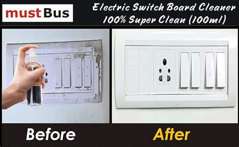 mastBus Electric Switch Board Cleaner 100% Super Clean for Mild Stains ...