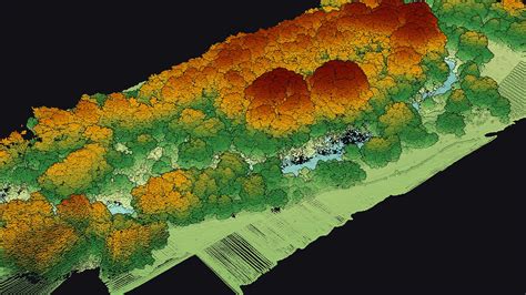 LiDAR Penetration Capabilities Through Different Surface