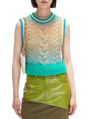Jesse Cable-Knit Vest