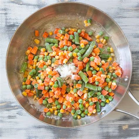 Frozen Mixed Vegetables Recipe | Create Kids Club