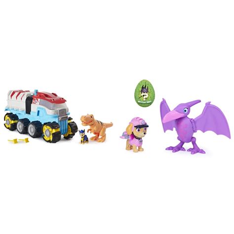 Paw Patrol Dino Rescue Dino Patroller Motorised Team Vehicle Exclusive ...