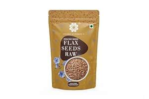 ORGAVEDIC Flax Seeds (Alsi) 500g - Raw, Rich in Omega-3, Protein ...