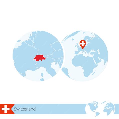 Switzerland World Map