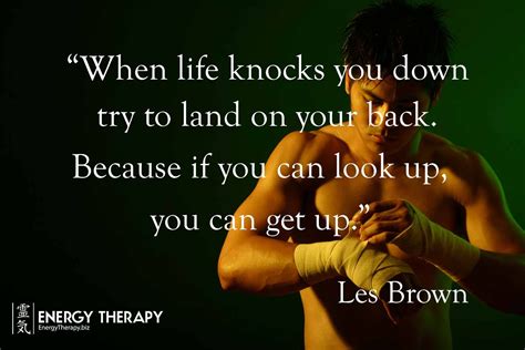quotes about when life knocks you down