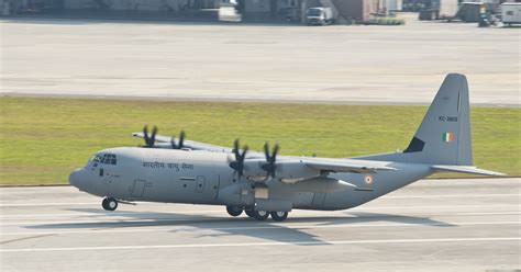 C-130J 'Super Hercules' Aircraft Of The Indian Air Force [IAF ...