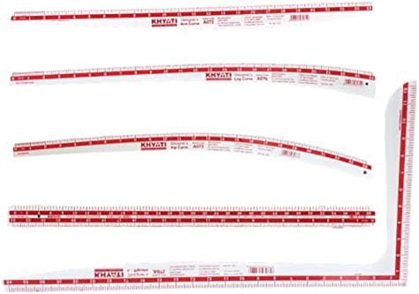Isomars Tailoring Scale Set of 4 (Tailoring Ruler 24 inches-Set of 4 ...