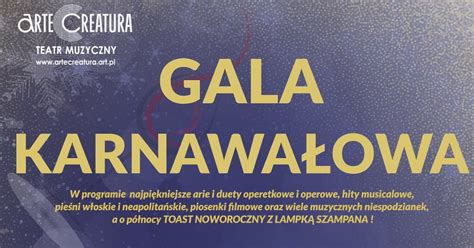 Świdnica: Wielka Gala Karnawałowa Arte Creatura, Świdnicki Ośrodek ...