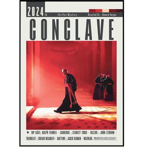 Conclave Movie Poster - 98 Types Studio
