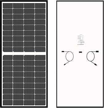 LOOM SOLAR 190 watt, 12 Volt Mono PERC Solar Panel (Pack 2) with Panel ...