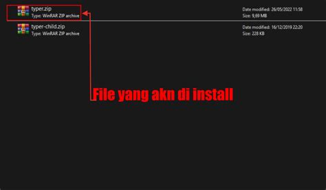 Berikut Ini Tutorial Cara Install Theme Typer