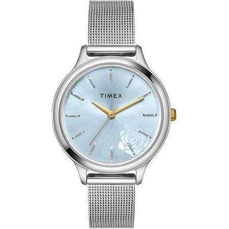 Buy TIMEX Classics Collection 3 Hands Women's Analog Blue Dial Coloured ...