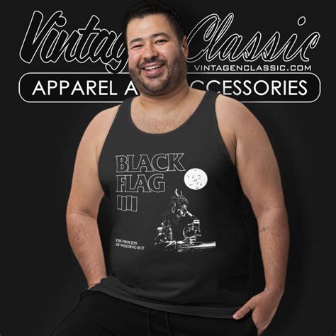 Black Flag Shirt The Process Of Weeding Out - Vintagenclassic Tee