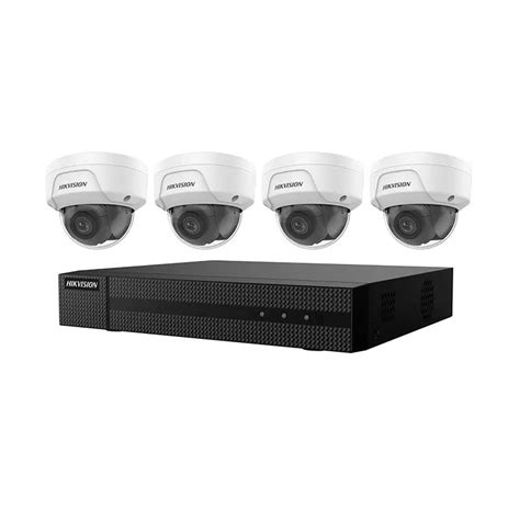 Hikvision EKI-K41D44 4-Camera IP Security Camera System