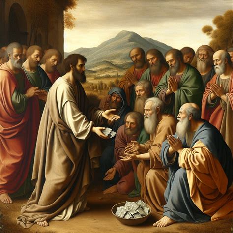 Barnabas sold a fiel | Bible Art