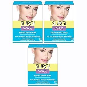 Surgi-wax Hair Remover For Face, 1 Ounce (Pack of 3) : Amazon.in ...