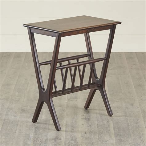 Delta Mango Wood Magazine Table - Brown | Brown