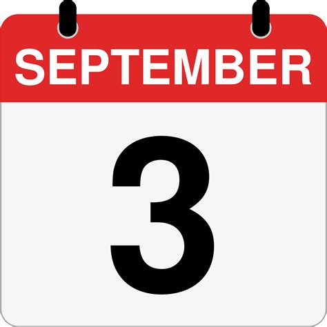 How Many Days Until September 3rd? - Inch Calculator