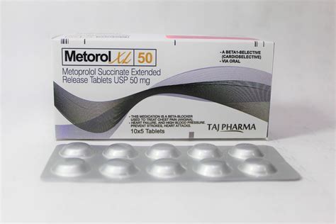 Metoprolol Succ Er 50 Mg