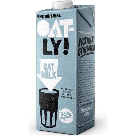 Calories in Oat-ly Oat Milk Original calcount