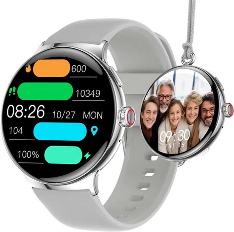 Amazon.com: Smart Watches for Men Smart Pocket Watch Bluetooth Call ...