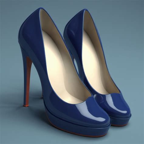Adorable Dark Blue Shoes for Mouse 3D Render | Stable Diffusion Online
