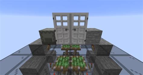 Redstone Key Door Minecraft Map