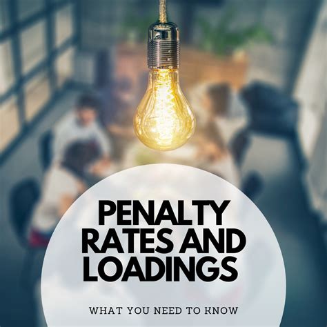 Penalty Rates & Loadings and what you need to know.